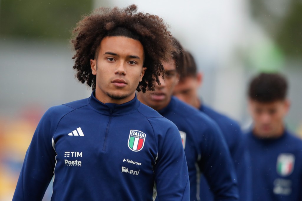 Aaron Ciammaglichella in training for Italy Under 20s, big things are expected of the young man